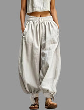 PANTALON HAREM CINTURA ELÁSTICA 4 CLRS