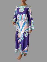 KAFTAN ESTAMPADO MORADOS