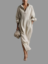 VESTIDO CINTURA FRUNCIDA