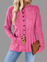 CHAQUETA DE PUNTO ENTALLADA 7 CLRS