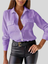 CAMISA CON BOLSILLOS SOLAPA 6 CLRS