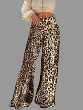 PANTALONES PALAZZO LEOPARD LENTEJUELA