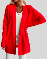 CARDIGAN DE PUNTO SUAVE 16 COLORES