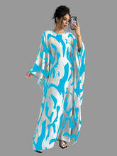 KAFTÁN AMPLIO ESTAMPADO 2 CLRS