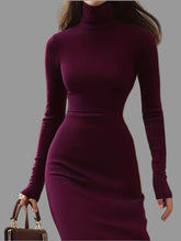 VESTIDO MIDI ENTALLADO SIRENA