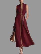 VESTIDO BORDE CONTRASTE SABRINA 5 CLRS