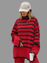 CONJUNTO DE PUNTO JERSEY RAYAS 12 CLRS