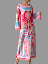 KAFTAN ESTAMPADO FLOR 2 CLRS