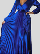 VESTIDO CRUZADO PLISADO 8 CLRS