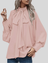 CAMISA CON CON LAZADA Y PUÑOS 10 CLRS