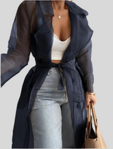 TRENCH DE ORGANZA OVERSIZE 5CLRS