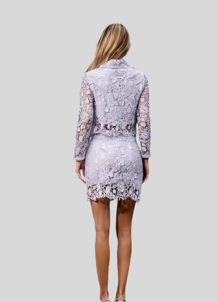 CONJUNTO DE GUIPUR CEREMONIA