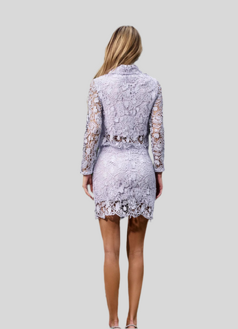 CONJUNTO DE GUIPUR CEREMONIA