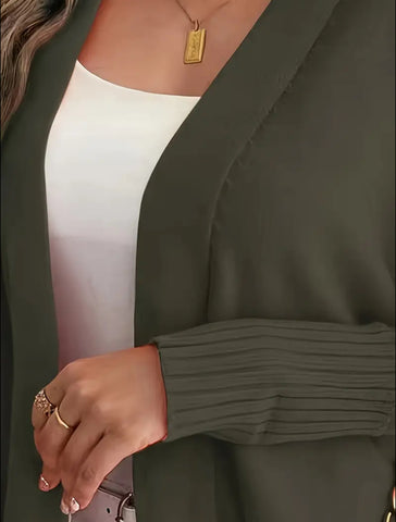 CHAQUETA DE PUNTO OVERSIZED MUY AMPLIA 20CLRS