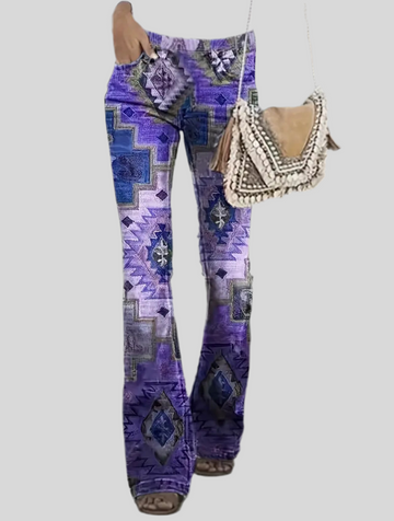 PANTALONES DE LYCRA CAMPANA 5 CLRS