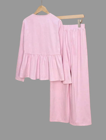 CONJUNTO CON TOP FRUNCIDO