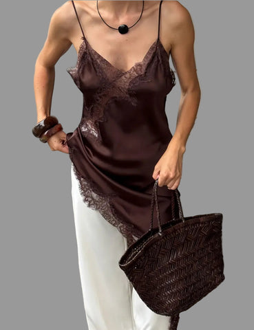 TOP LENCERO LARGO ASIMÉTRICO 2 CLRS