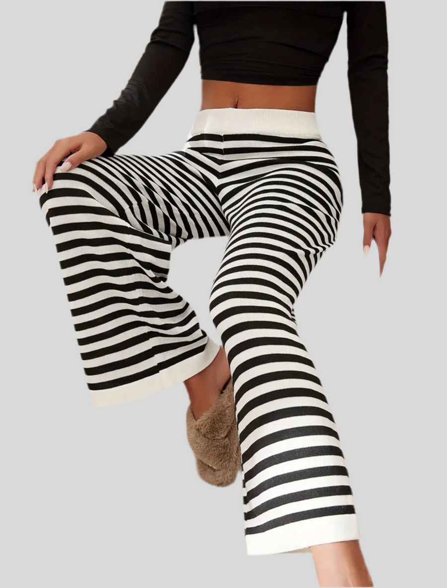 PANTALÓN DE RAYAS ESTILO MARINERO 4 CLRS
