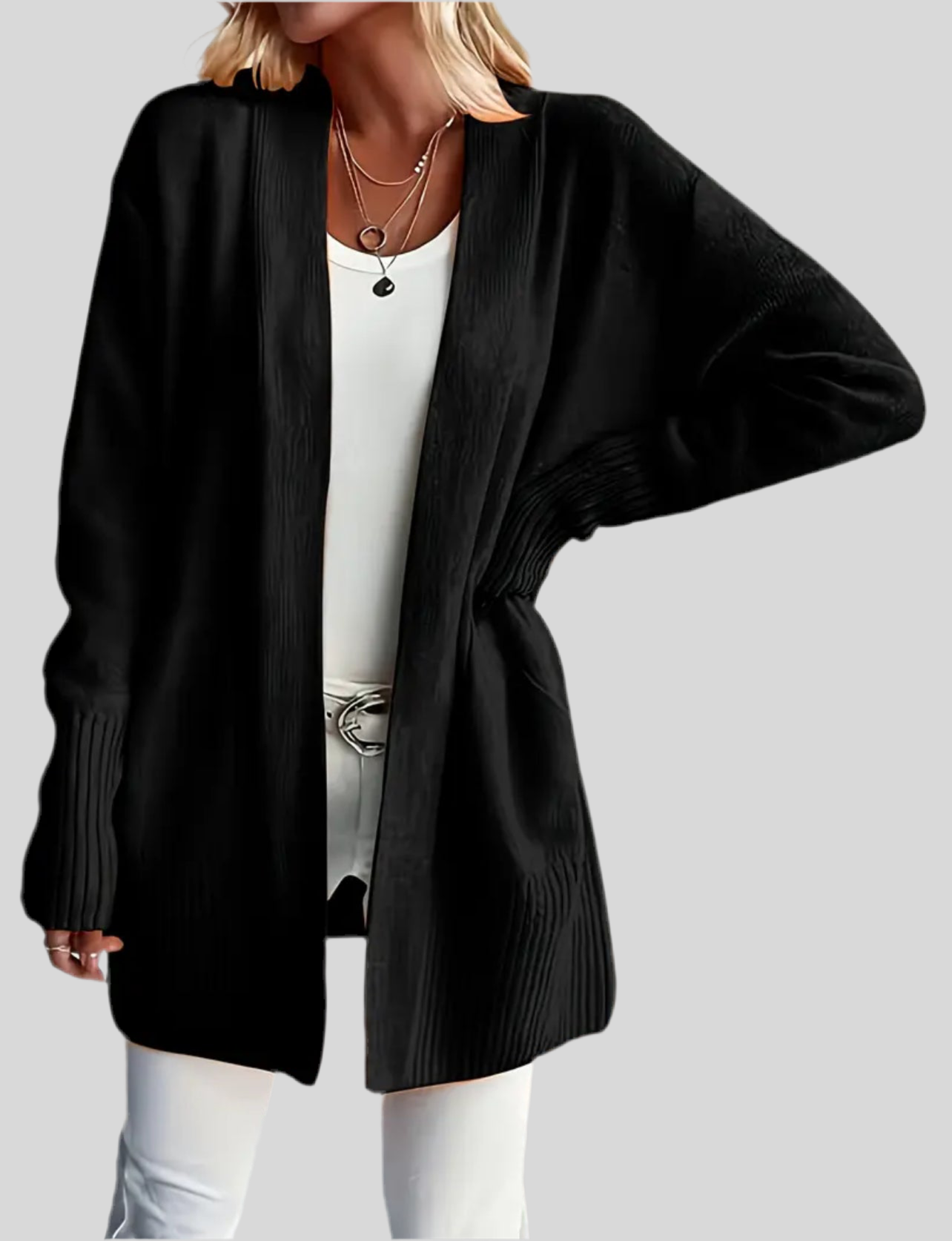 CARDIGAN DE PUNTO SUAVE 15 COLORES