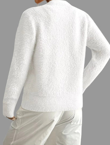 CHAQUETA DE PUNTO BOTON CORAZON 8 CLRS