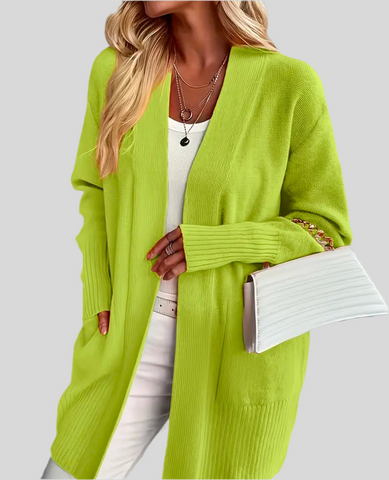 CARDIGAN DE PUNTO SUAVE 15 COLORES
