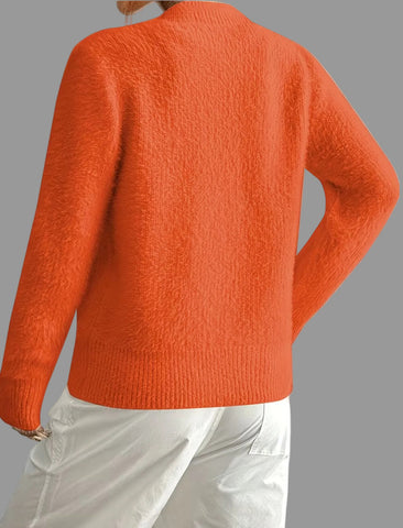 CHAQUETA DE PUNTO BOTON CORAZON 8 CLRS