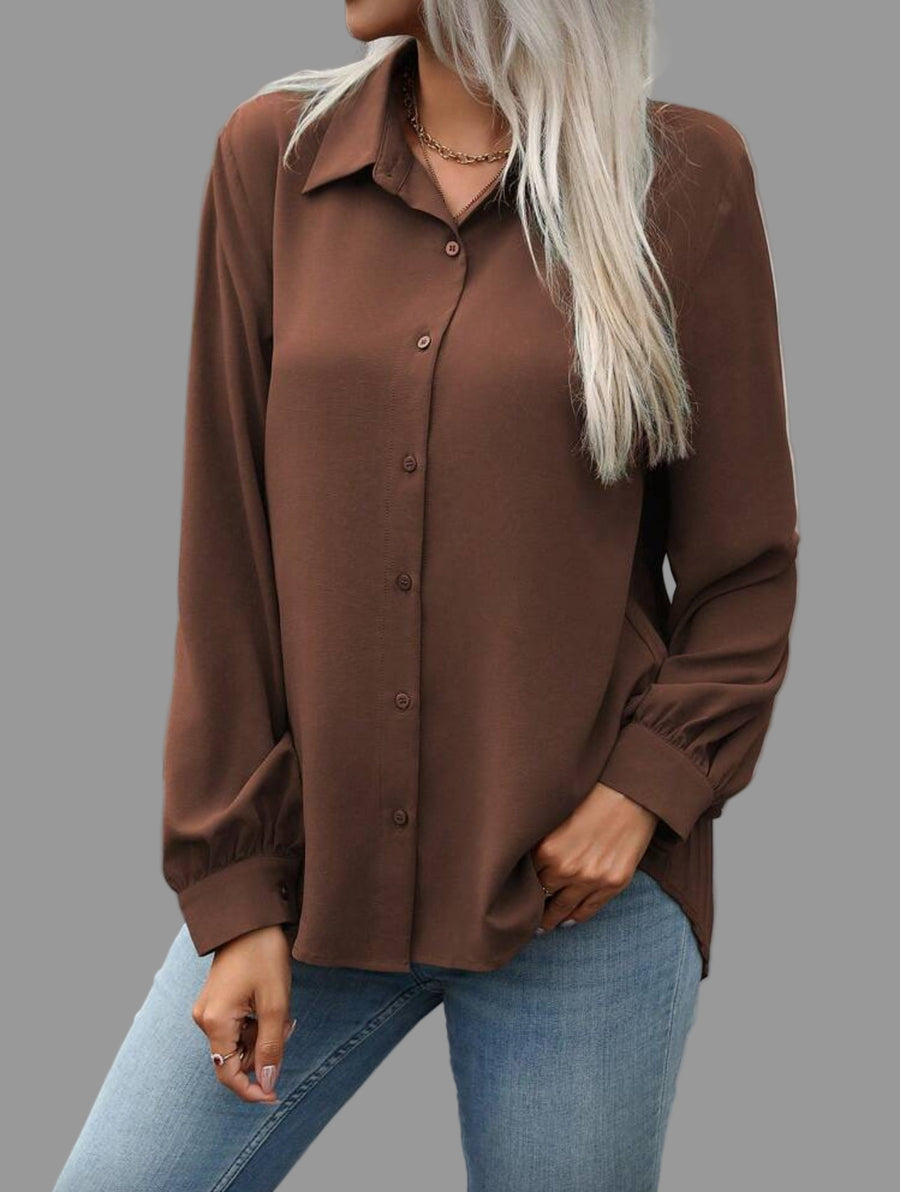 CAMISA AMPLIA CON TRASERO PLISADO 8 CLRS