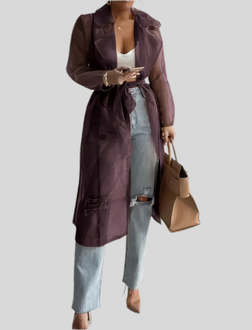 TRENCH DE ORGANZA OVERSIZE 5CLRS