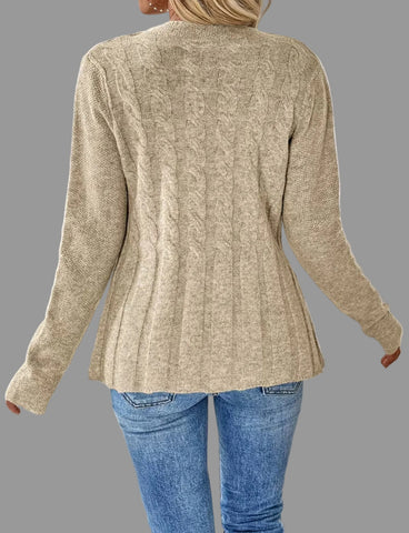 CHAQUETA DE PUNTO ENTALLADA 7 CLRS