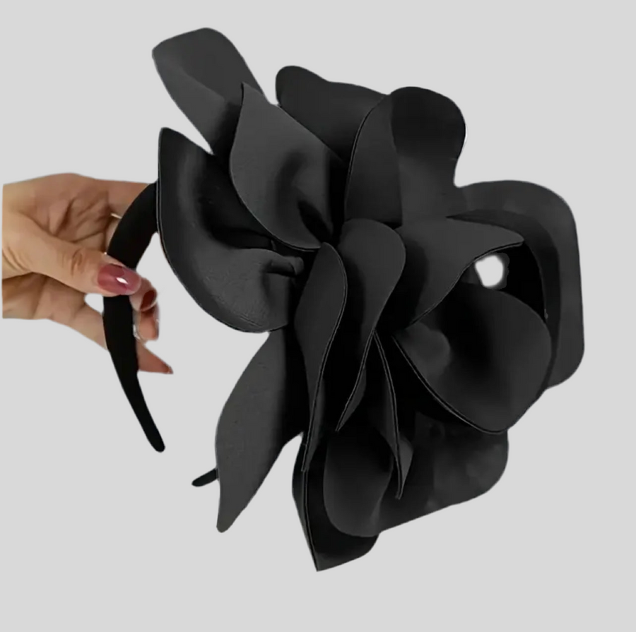 TOCADO DE FLOR CON DIADEMA 7 CLRS