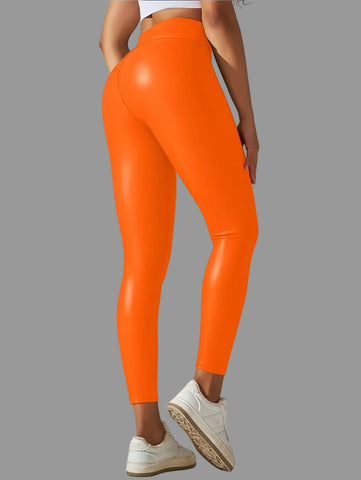 LEGGING SÍMIL PIEL CON INTERIOR SUAVE 6 CLRS