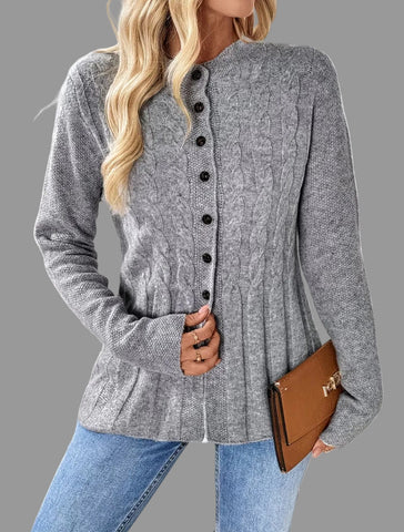 CHAQUETA DE PUNTO ENTALLADA 7 CLRS