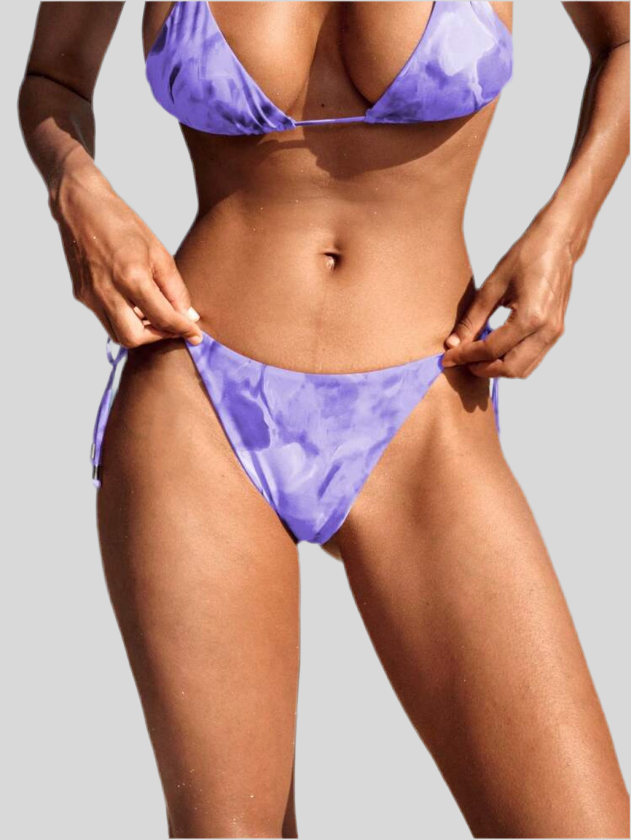 BIKINI DE TRIANGULO ESTAMPADO
