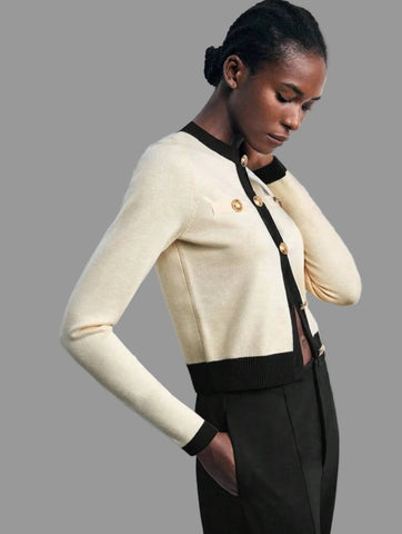 CHAQUETA PUNTO CORTA BORDE 4 CLRS