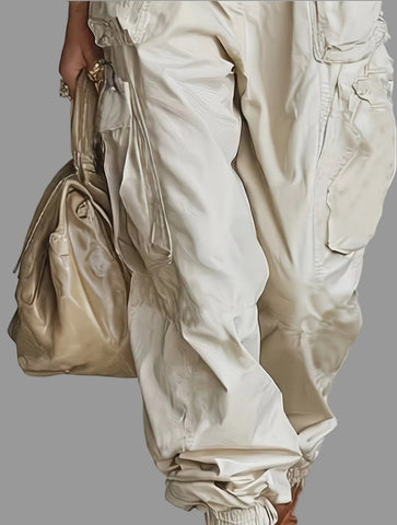 PANTALON CARGO SEMI ARRUGADO 3 CLRS