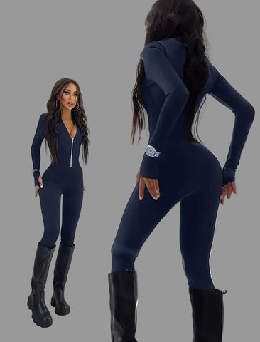 MONO DE SPANDEX CON CREMALLERA 4 CLRS