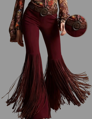 PANTALÓN ANTELINA CON FLECOS 4 CLRS