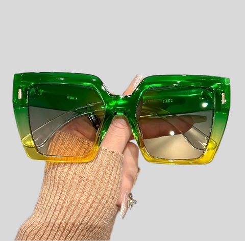 GAFAS DE METACRILATO BICOLOR  5 CLRS