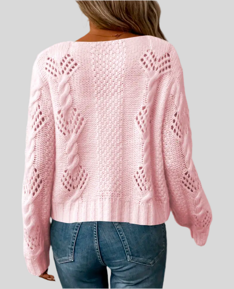 5 COLOR COTTON KNITTED JACKET