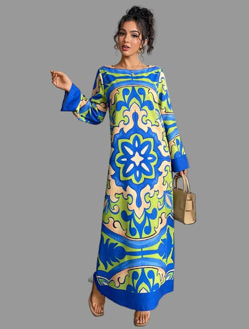 KAFTAN ESTAMPADO LARGP 2 CLRS