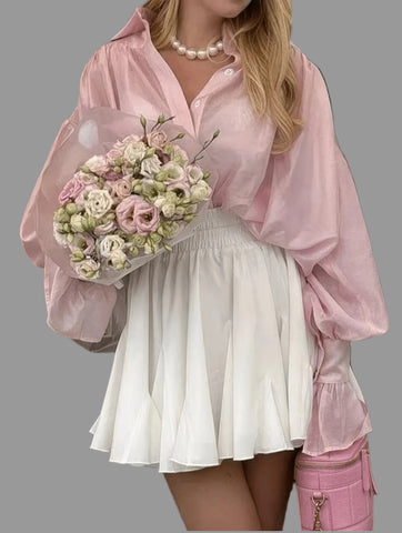 CAMISA CON CANESÚ Y PUÑOS 2 CLRS