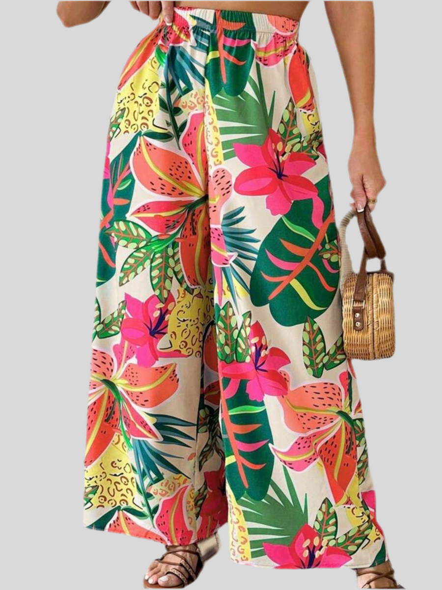 PANTALÓN OVERSIZE ESTAMPADO 4 CLRS