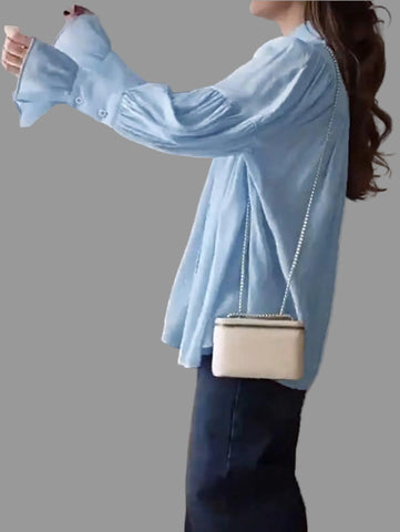 CAMISA CON CANESÚ Y PUÑOS 2 CLRS