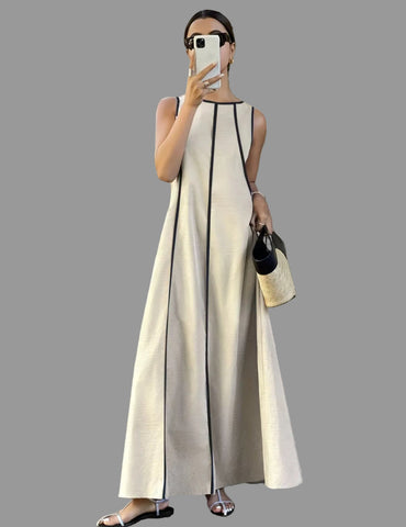 VESTIDO LARGO VERANO PIPIN LINE 7 CLRS