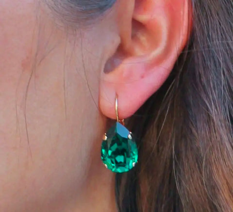 PENDIENTES DE CRISTAL DE GOTA 2 CLRS