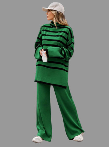 CONJUNTO DE PUNTO JERSEY RAYAS 12 CLRS