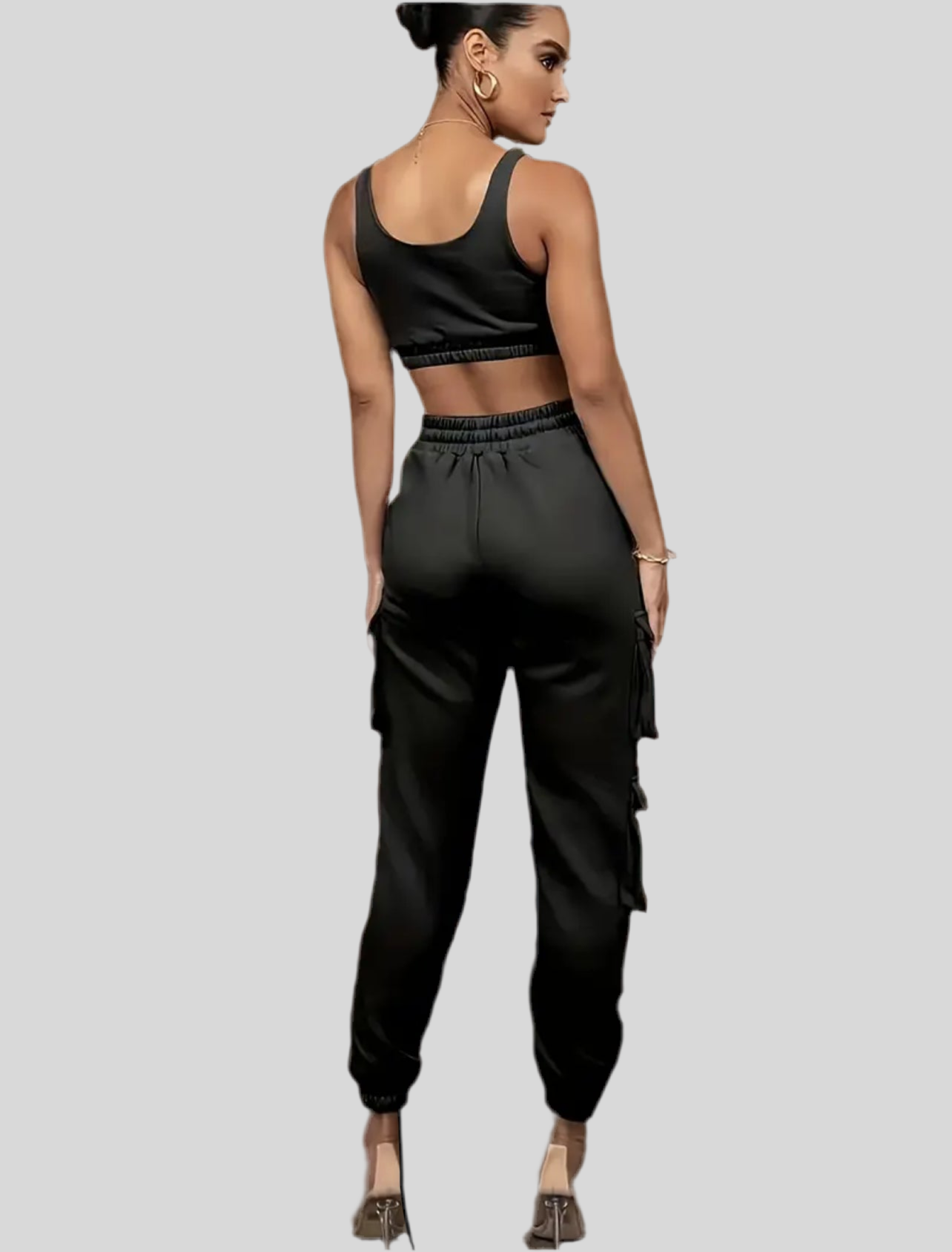 PANTALÓN CARGO LISO 3 CLRS