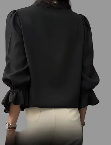 CAMISA TABLEADA CON PUÑOS FRUNCIDOS 8 CLRS