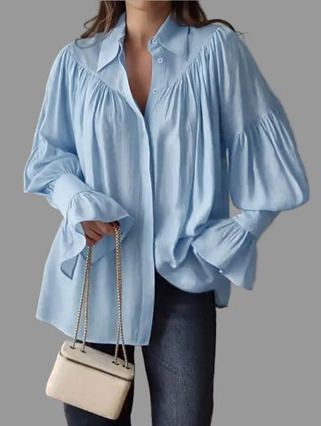 CAMISA CON CANESÚ Y PUÑOS 2 CLRS