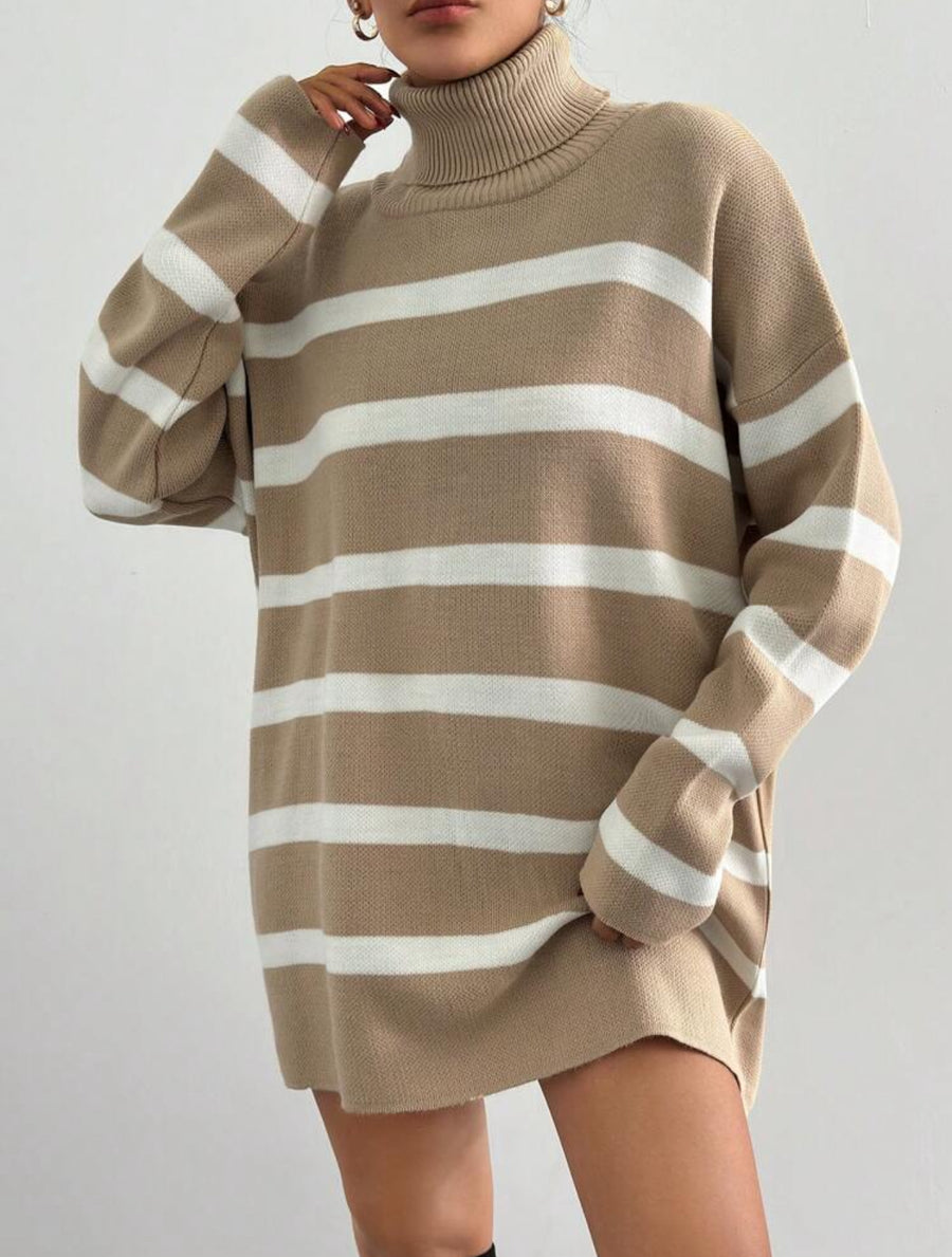 OVERSIZED HIGH NECK SWEATER 11 COLORS